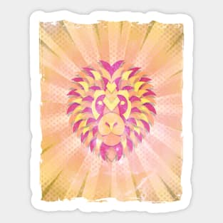 Leo Zodiac Horoscope Astrological sign 3 Sticker